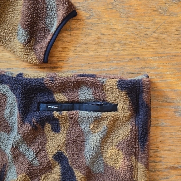 NWT Men’s O'Neill Elevation Super Fleece size Large color Camouflage - Picture 5 of 15